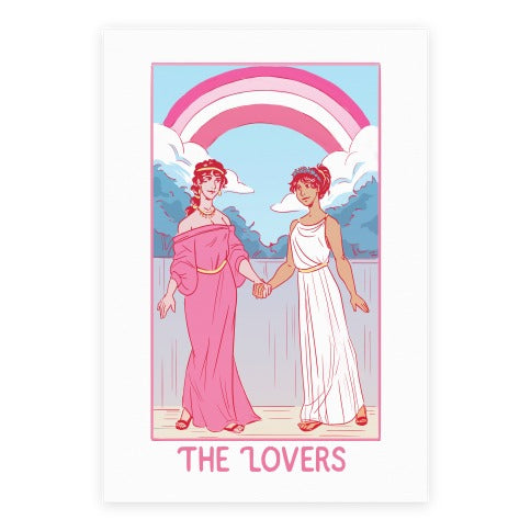 The Lovers - Sappho Poster